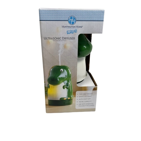 Ultrasonic Diffuser Dinosaur Huntington Home Kids 100ml NIB - Picture 2 of 8